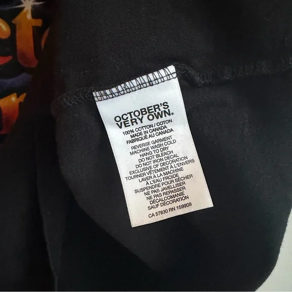 OVO Black Tee with Canadian Graphic - Picture 4 of 4